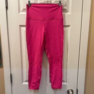 Lululemon Athletica Hot Pink Leggings
